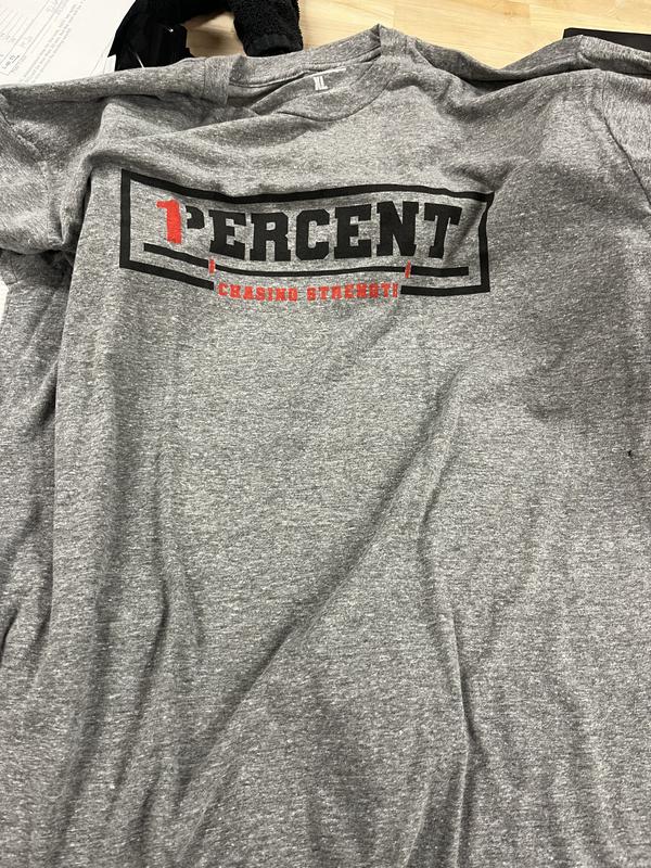 Rogue Ryan Davis Percent T-Shirt Gray Rogue Fitness