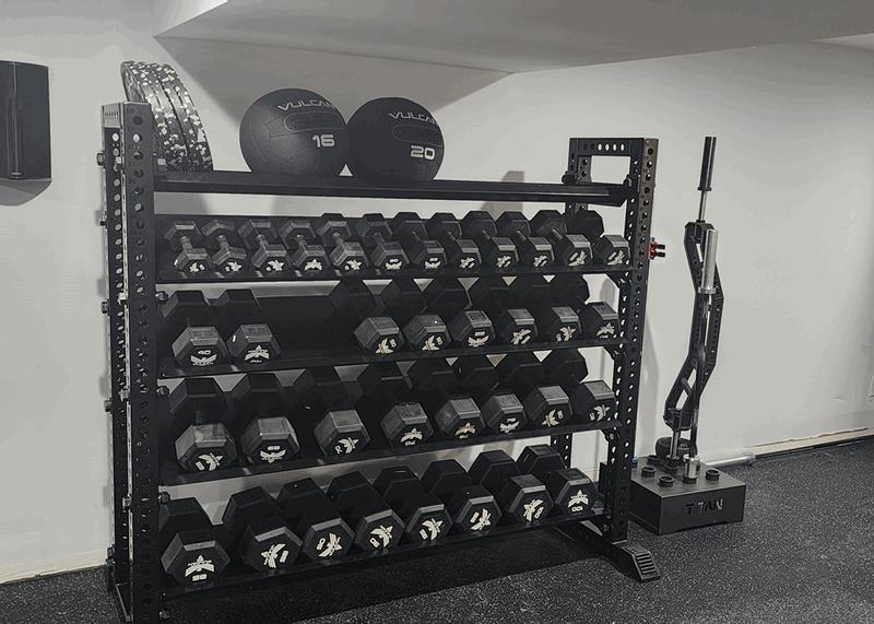 Rogue dumbbell rack hot sale