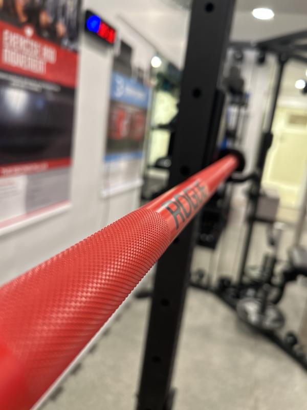 Rogue red barbell hotsell