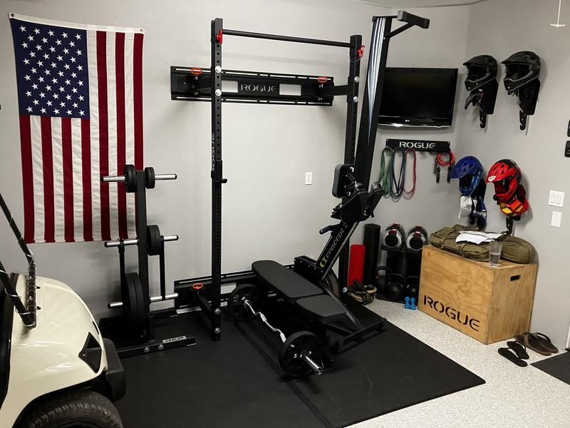 Rogue R 3W Fold Back Wall Mount Rack Made in the USA Rogue Fitness