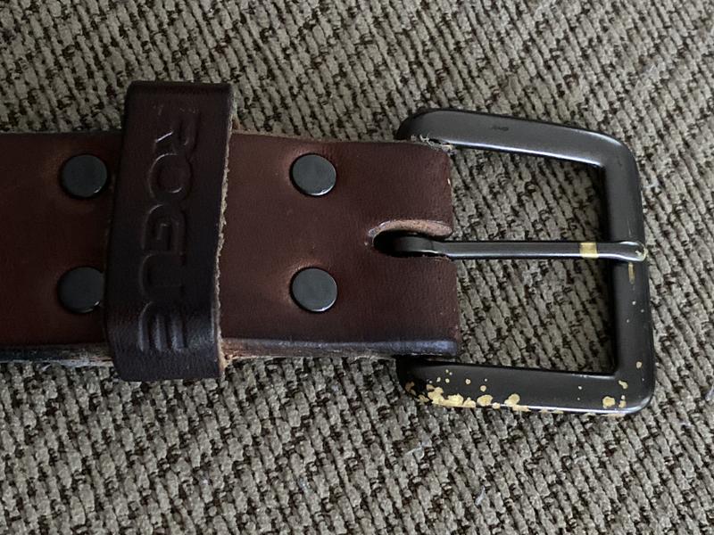 Rogue Leather Belt Handmade High, Austin Texas Leather Belts