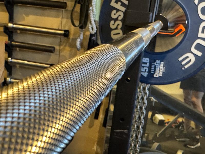 Rogue 29mm Stump Bar - Stainless / Black | Rogue Fitness UK