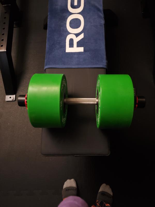 Rogue DB-15 Loadable Dumbbell - Stainless | Rogue Fitness