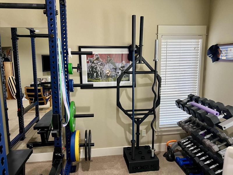 Rogue 9 Bar Holder Home Gym