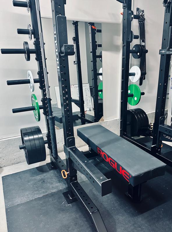 Rogue fitness half discount rack