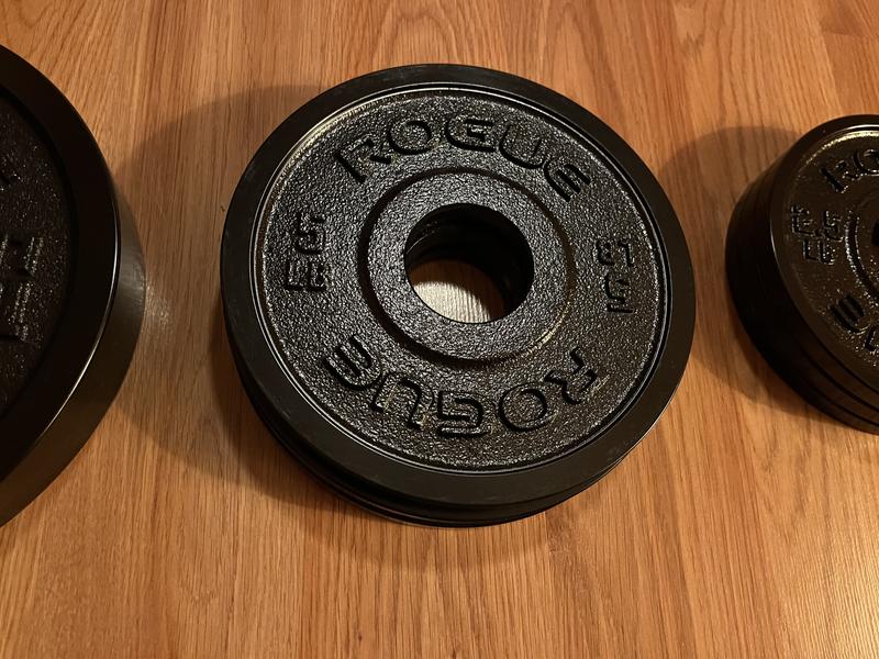 Rogue Black Olympic Plate - Discos Olímpicos Metálicos – Iron Equipment -  Equipo para CrossFit®