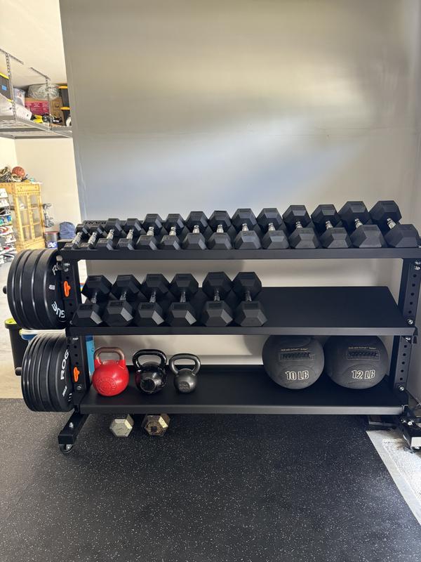Monster Lite Plate Storage Channel Pair | Rogue Fitness