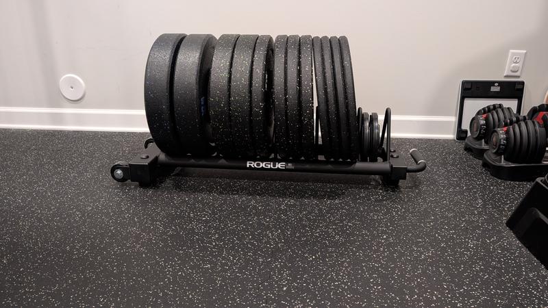 Rogue Horizontal Plate Rack 2.0 - Bumper Storage | Rogue Fitness