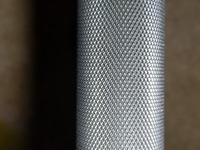 Very very nice knurl