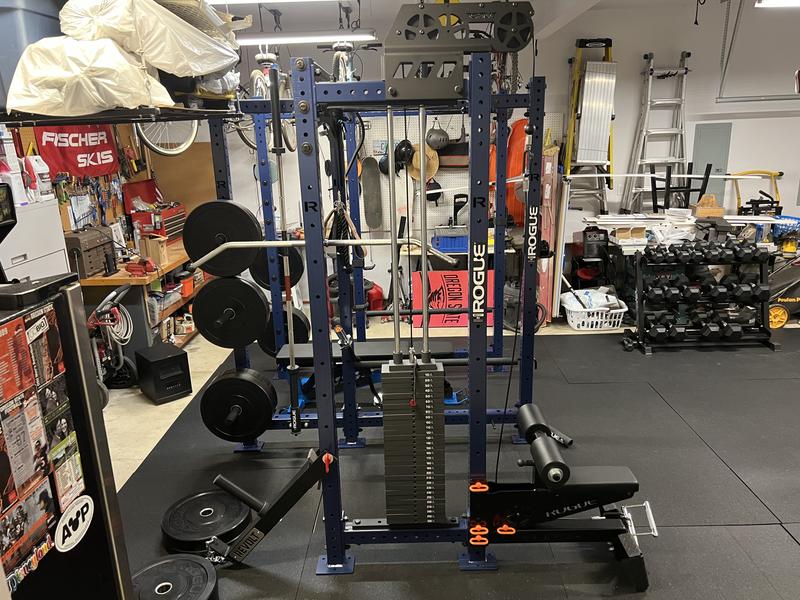 Rogue RML-490C Power Rack 3.0 - Charcoal