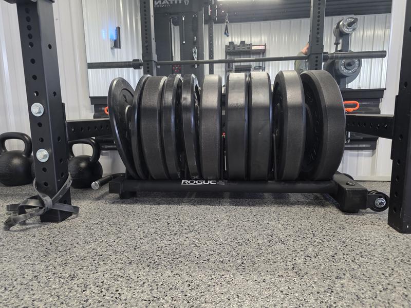 Rogue Horizontal Plate Rack 2.0 - Bumper Storage | Rogue Fitness UK