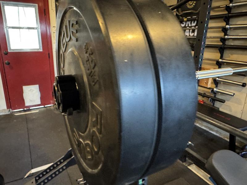 Rogue 29mm Stump Bar - Stainless / Black | Rogue Fitness