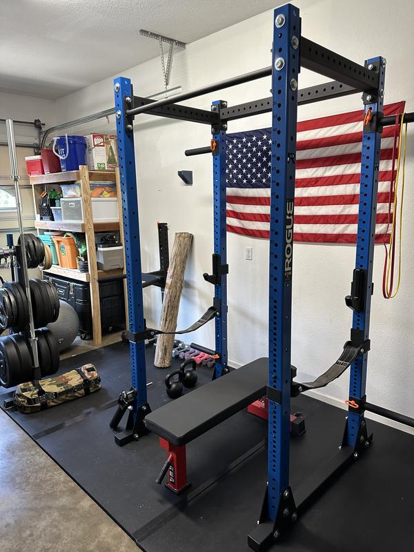 RML 390F Flat Foot Monster Lite Rack Weight Training Rogue Fitness