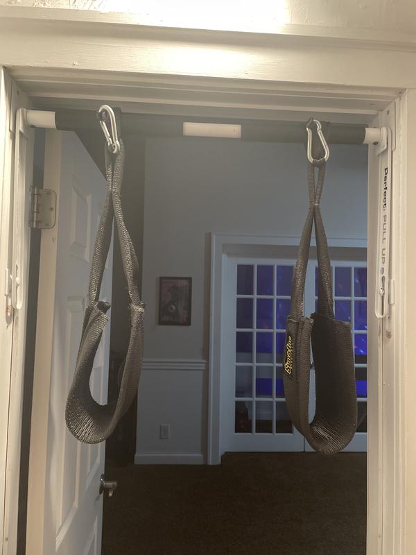 A2ZCARE Premium Hanging Ab Straps Set/Pair of Core Pull Up and