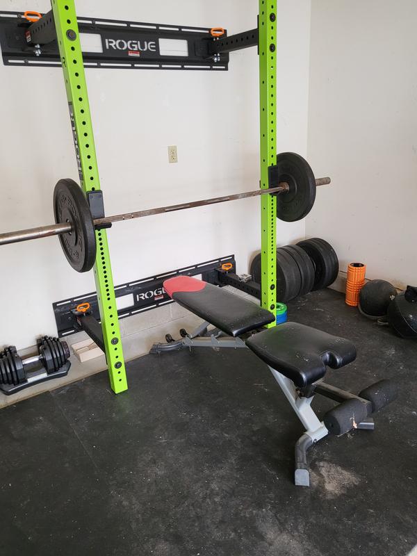 Rogue fitness wall discount rack