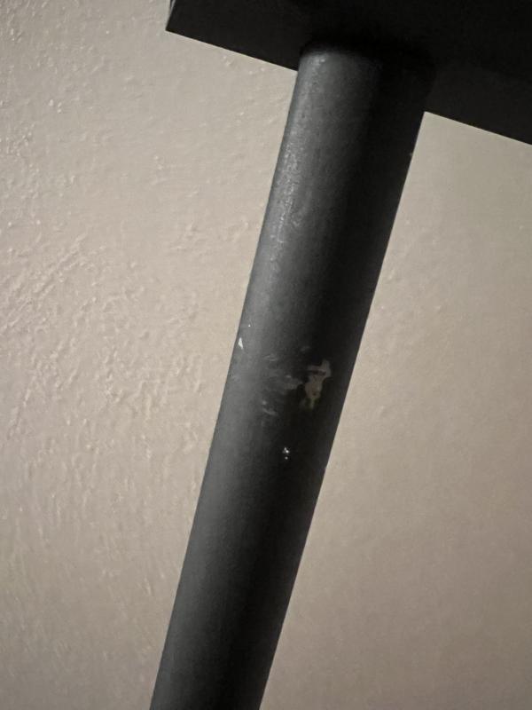 Paint chipping