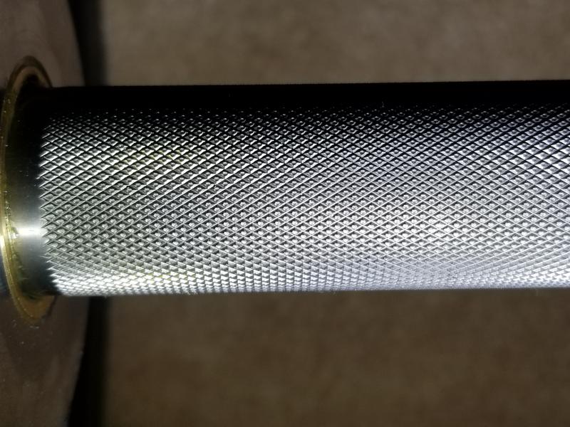Dark side of the knurl