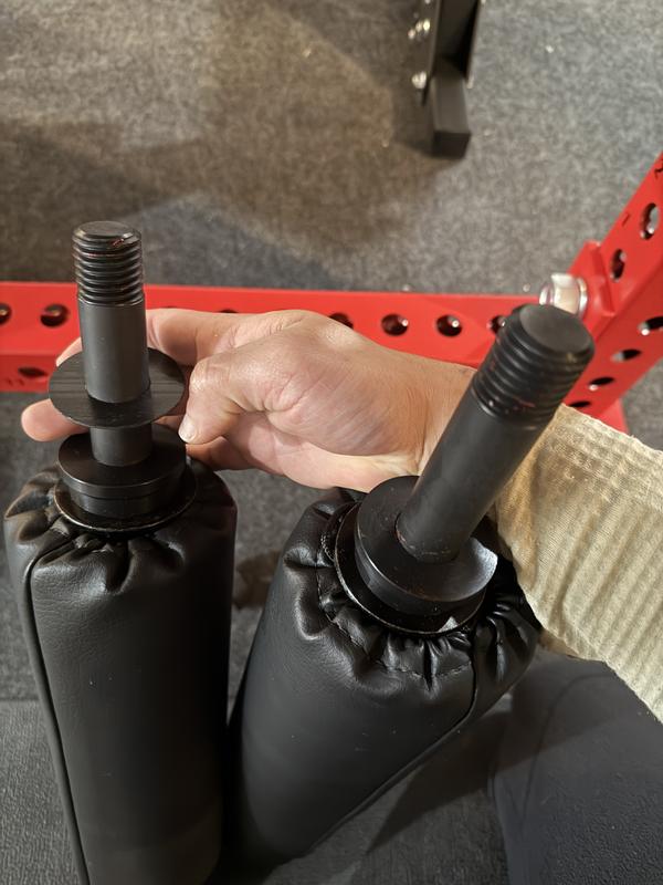 The roller on the right is missing the plastic washer.