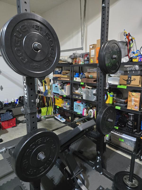 Monster Lite Short Plate Storage Post Pair | Rogue Fitness