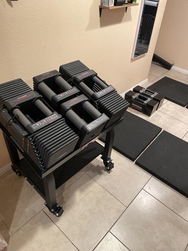 My new U175 commercial set next to my elite 90lb set in the far corner just to compare size )