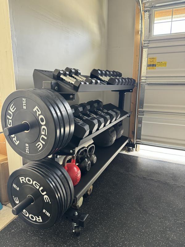 Monster Lite Plate Storage Channel Pair | Rogue Fitness