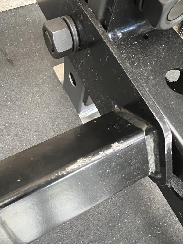 Scrapes. It also came like this. Box was not damaged at all.