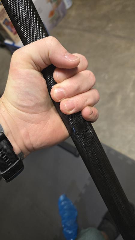Knurling feels great!