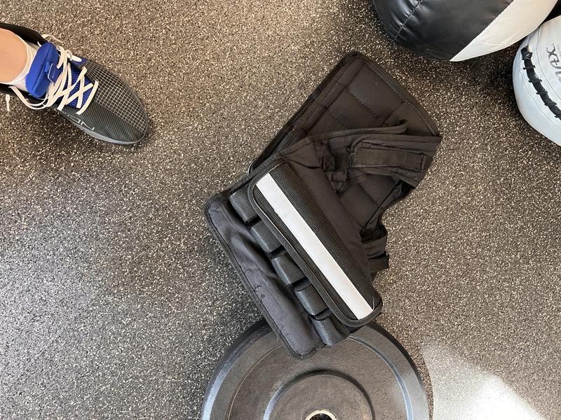 Straps came off of vest.