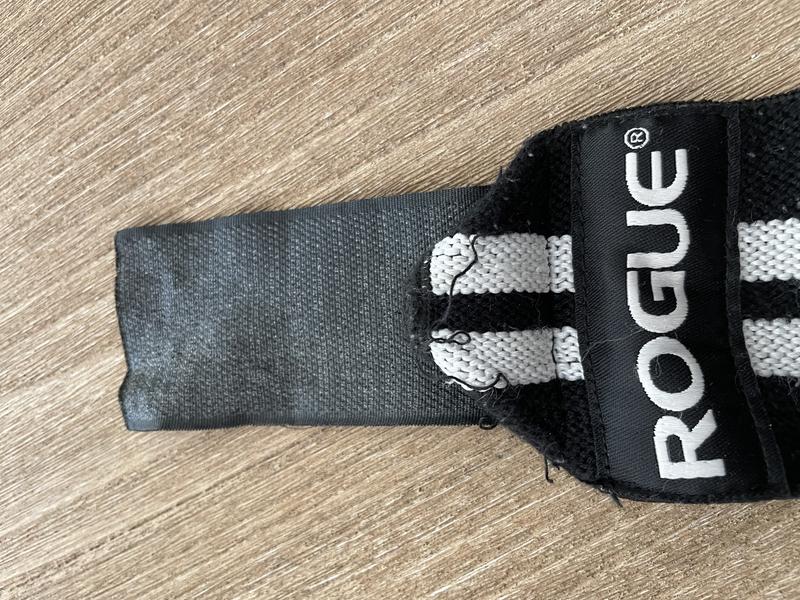 Black Power/Weight Lifting Rogue Fitness Wrist Wraps Crossfit WOD Short 12" 