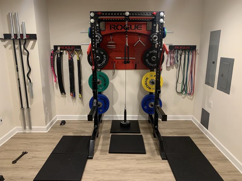 Rogue fitness half online rack