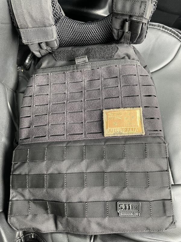 Plates work great with 5.11 vest