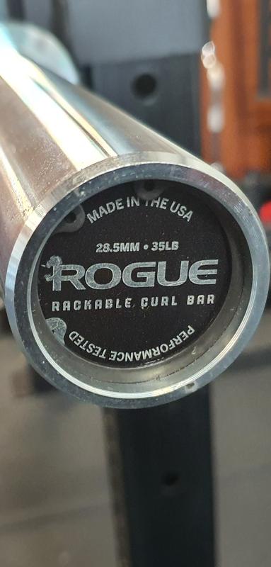 Rogue Rackable Curl Bar Cerakote Rogue Fitness Australia