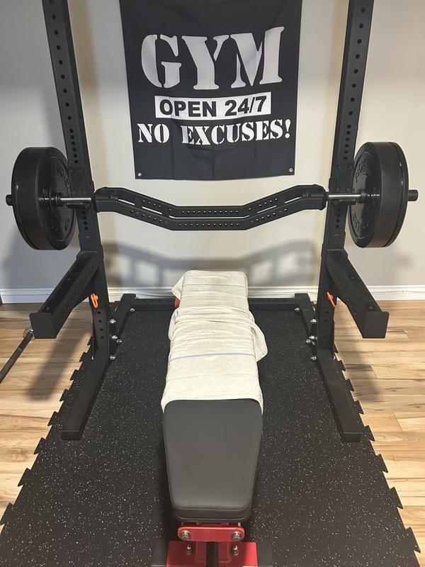My rogue bench is in the other room, so no judgement.