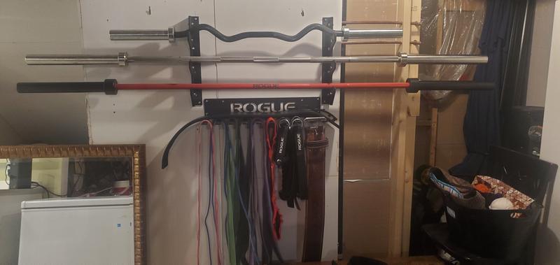 Rogue barbell gun online rack