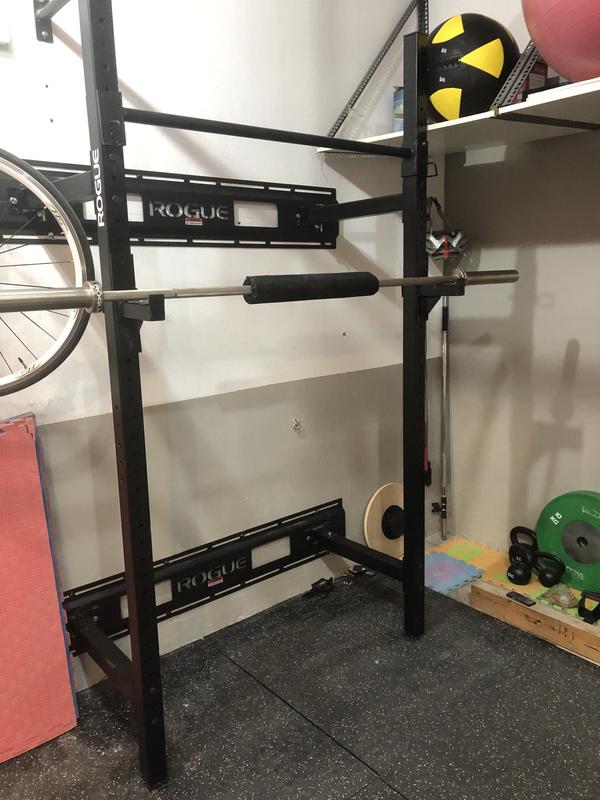 R 3W Fold Back Rack Wall Stringer Upgrade Rogue Fitness Canada