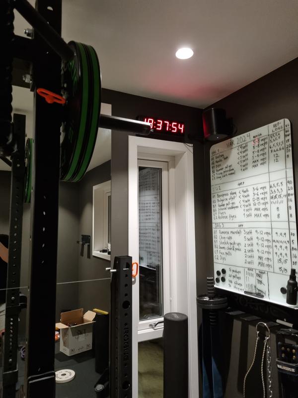 Rogue home gym online timer