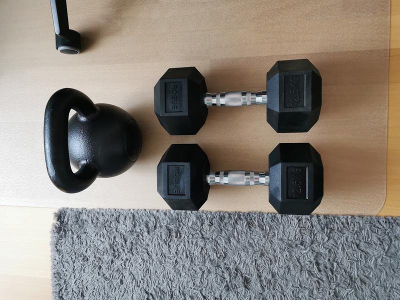 Rogue Dumbbell Sets - Rubber Hex - Weight Training