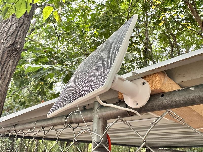 Roku Smart Home White Solar panel in the Security Camera Accessories ...