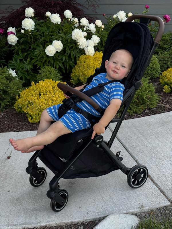 Customer photo for "Amazingly sturdy travel stroller"