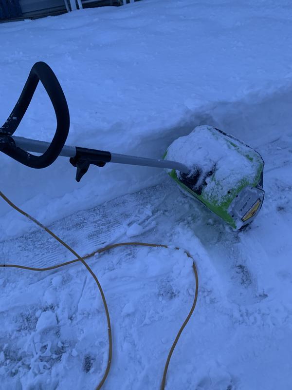 Pelle à neige Greenworks, 60 V (outil seulement), 12 po