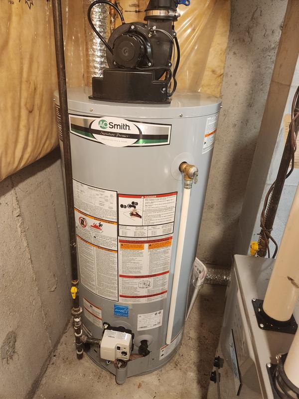 A.O. Smith Signature 100 50-Gallon Tall 6-year Warrant 50000-BTU Natural  Gas Water Heater in the Water Heaters department at