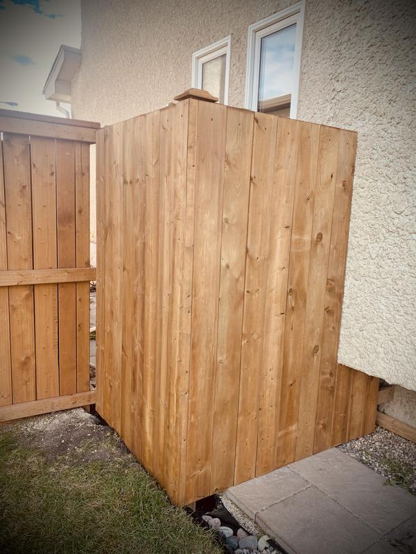 1x6x8 pressure outlet treated fence boards