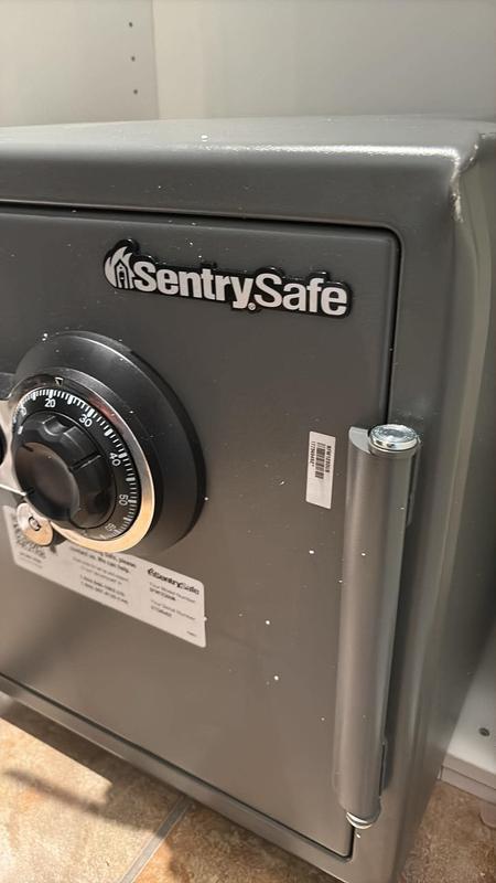 Sentrysafe Combination Lock Fire and Shock Resistant Steel 19.3-in