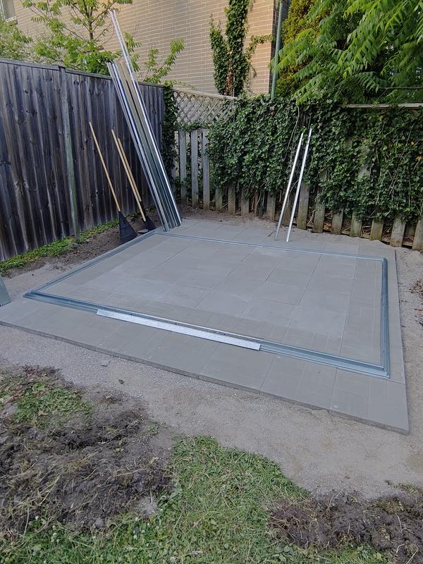 Arrow 10ft X 8ft High Point Galvanized Steel Storage Shed, 54 OFF