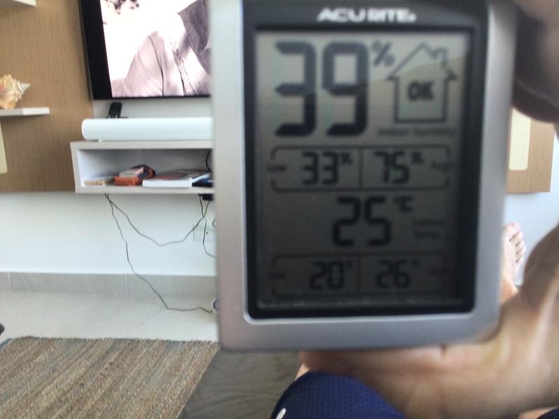 Indoor temperature and on sale humidity monitor