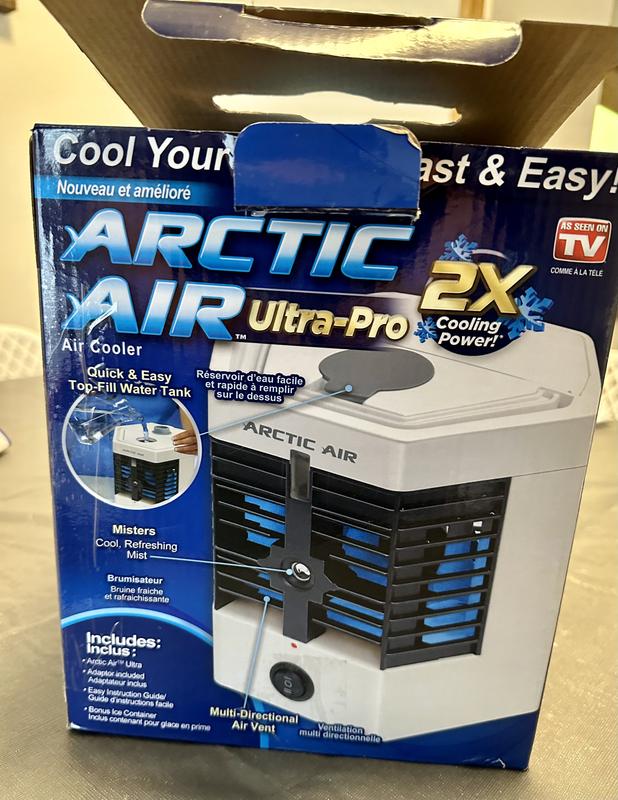 Arctic Air Outdoor Portable Evaporative Air Cooler, 3 Fan Speeds Cordless  Cooling