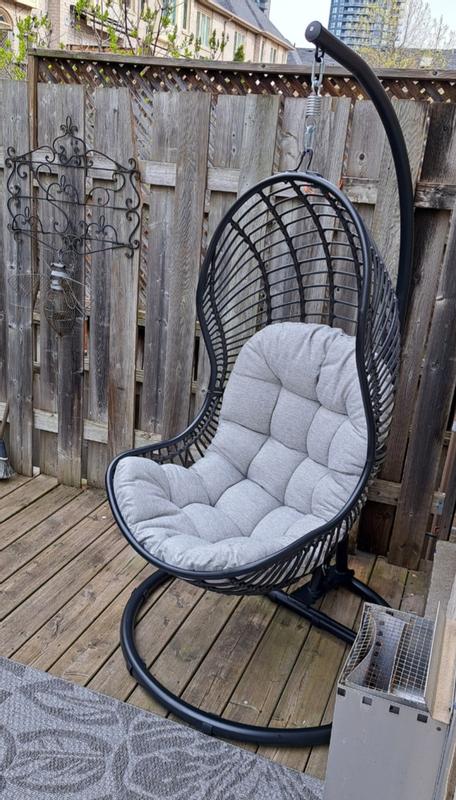 Allen and roth online egg chair