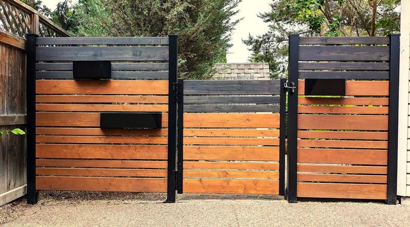 HOFT Adjustable Aluminum Gate Frame Kit - Black - Powder