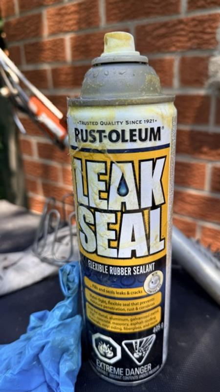 no_rin_majic　⓷ Rust-Oleum Leakseal 405-g Aerosol Flexible Rubber Sealant 266289
