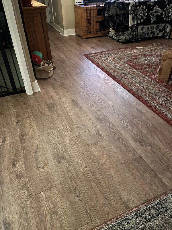 Mono Serra 7.44-in W x 47.05-in L x 12-mm T Effect Brown HDF